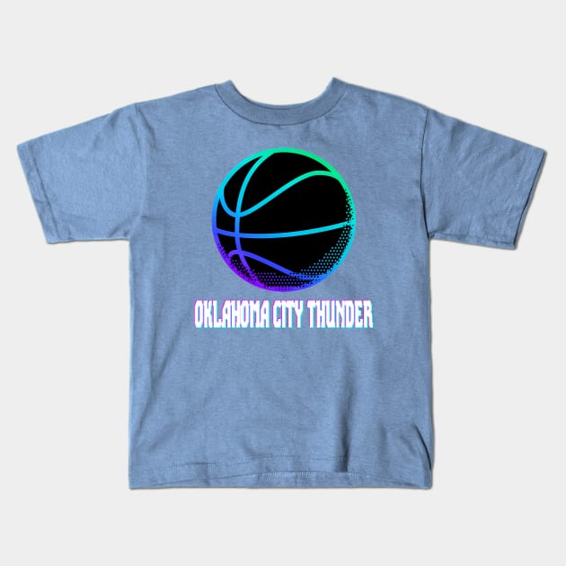 Oklahoma CityT Kids T-Shirt by Don Ga Bang